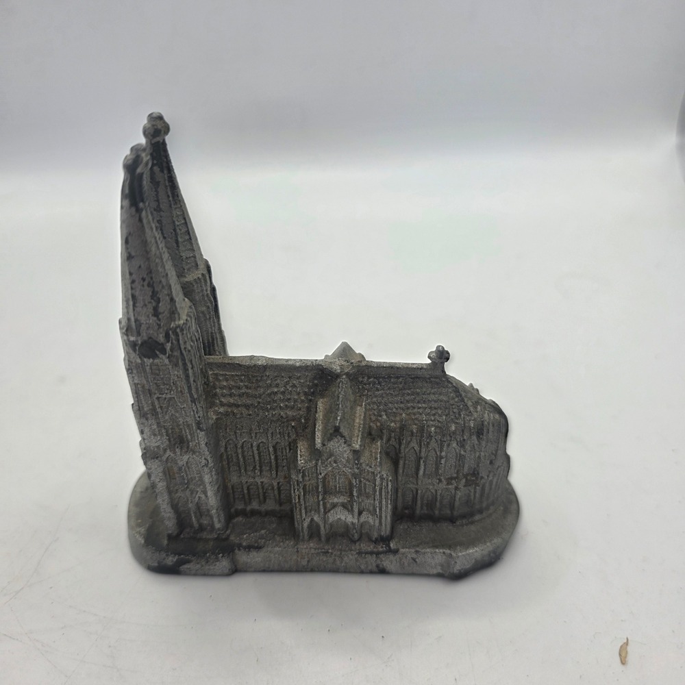Vintage Cologne Cathedral Metal Miniature Souvenir Dom zu Köln Germany Building